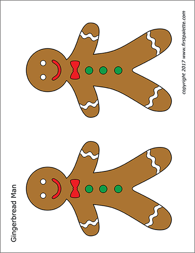 33 Gingerbread Man Templates Printable 35