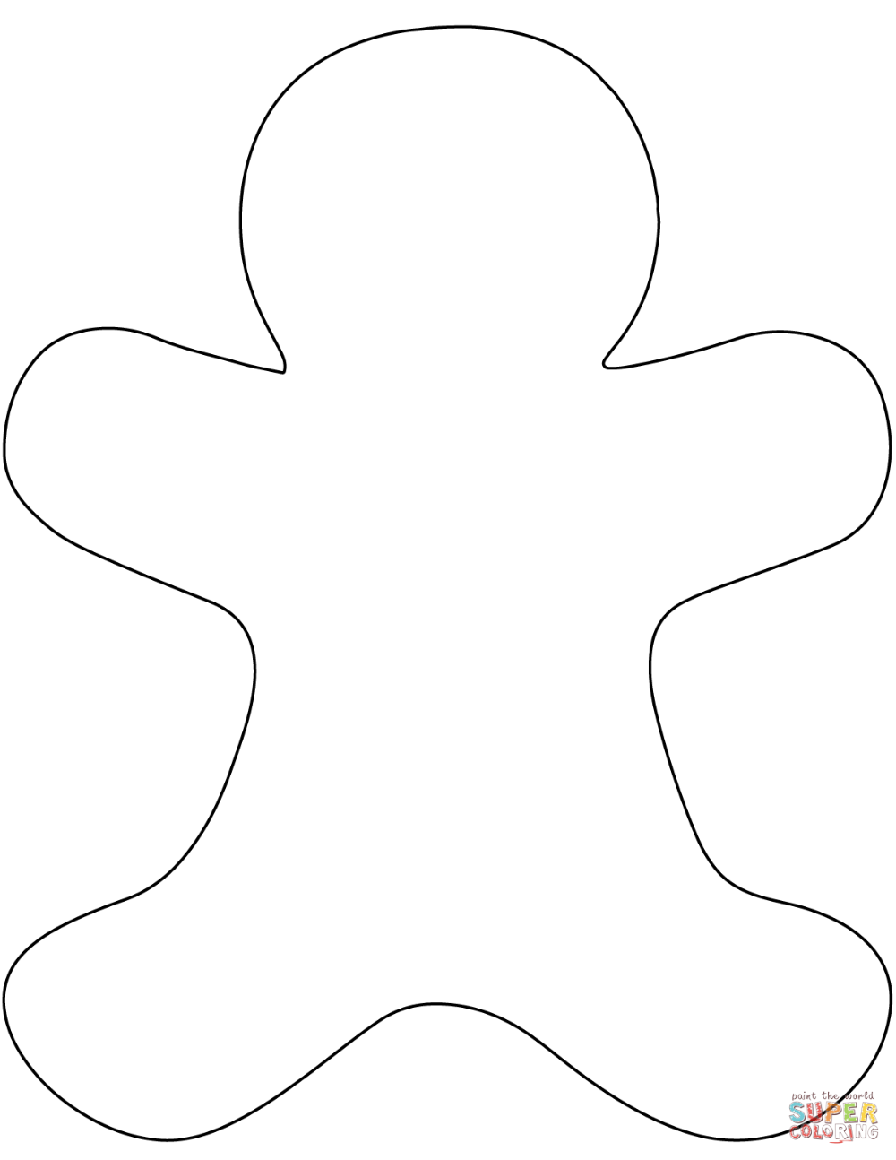 33 Gingerbread Man Templates Printable 8