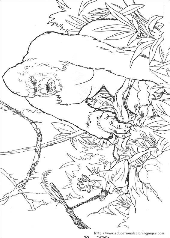 33 King Kong Coloring Pages Printable 14