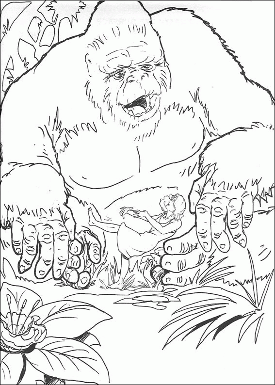 33 King Kong Coloring Pages Printable 25