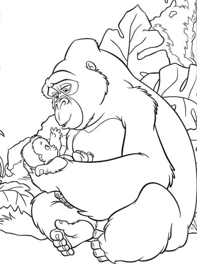 33 King Kong Coloring Pages Printable 4