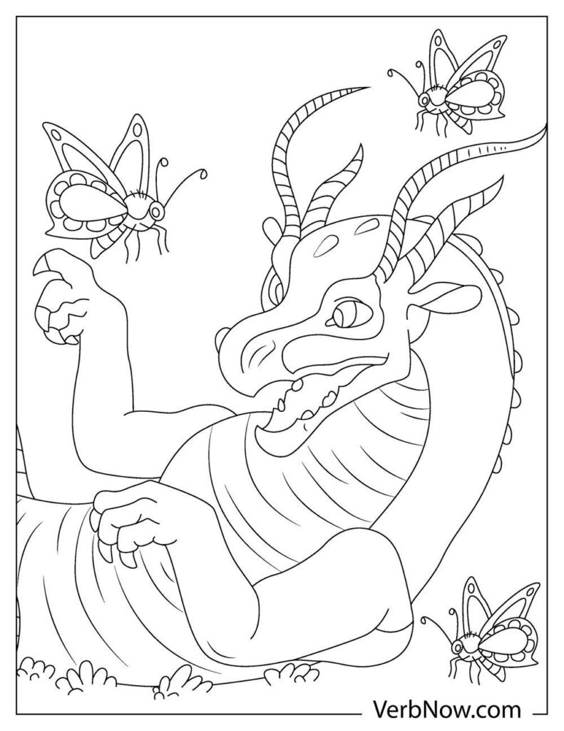 33 Majestic Wings of Fire Coloring Pages Printable 9