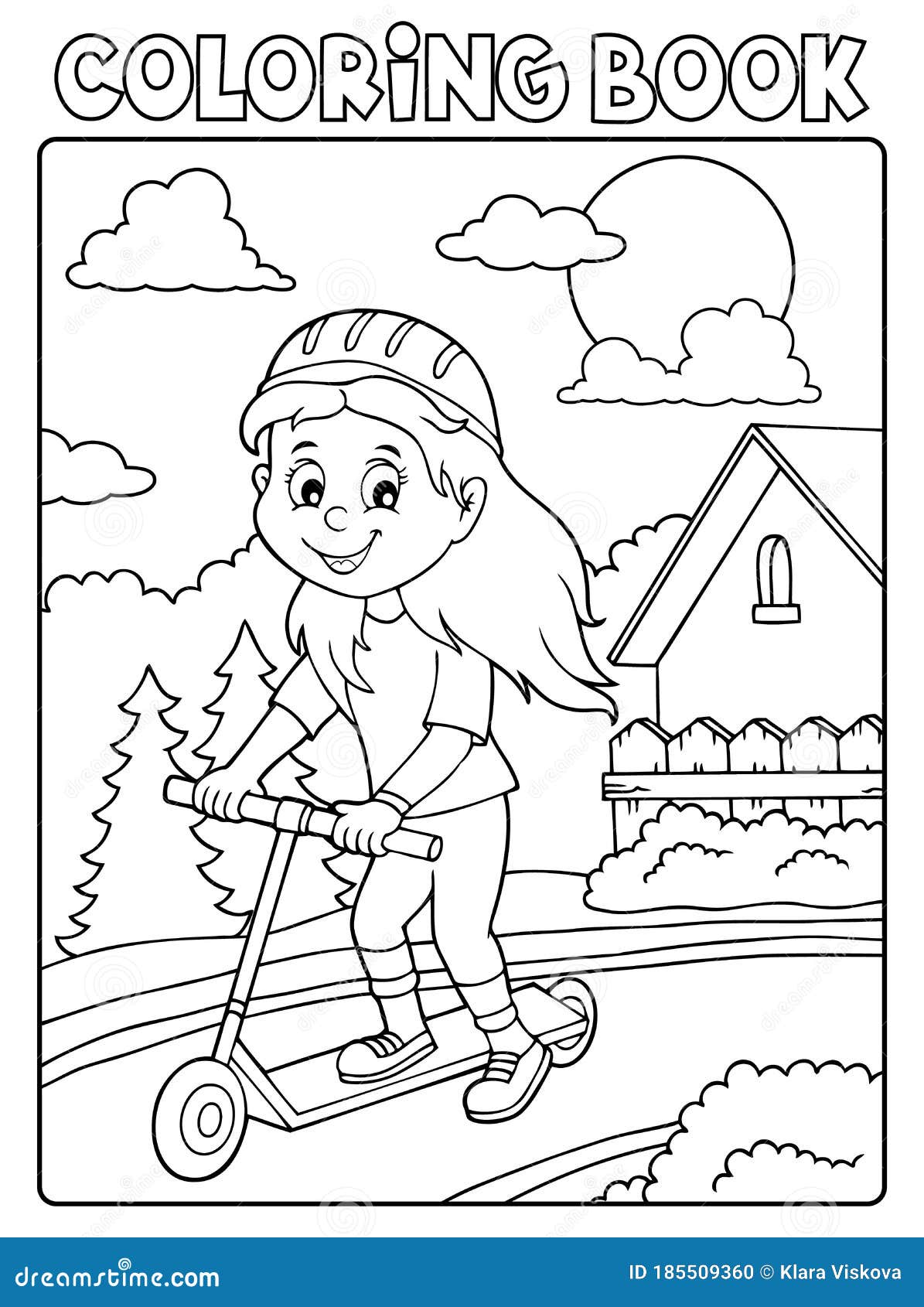 34 Cool Scooter Coloring Pages Printable 21