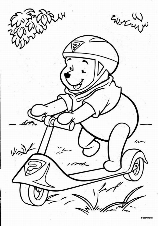 34 Cool Scooter Coloring Pages Printable 34