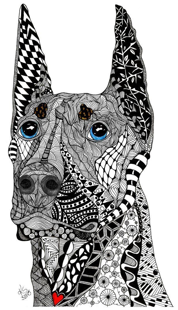 34 Doberman Coloring Pages Printable 20