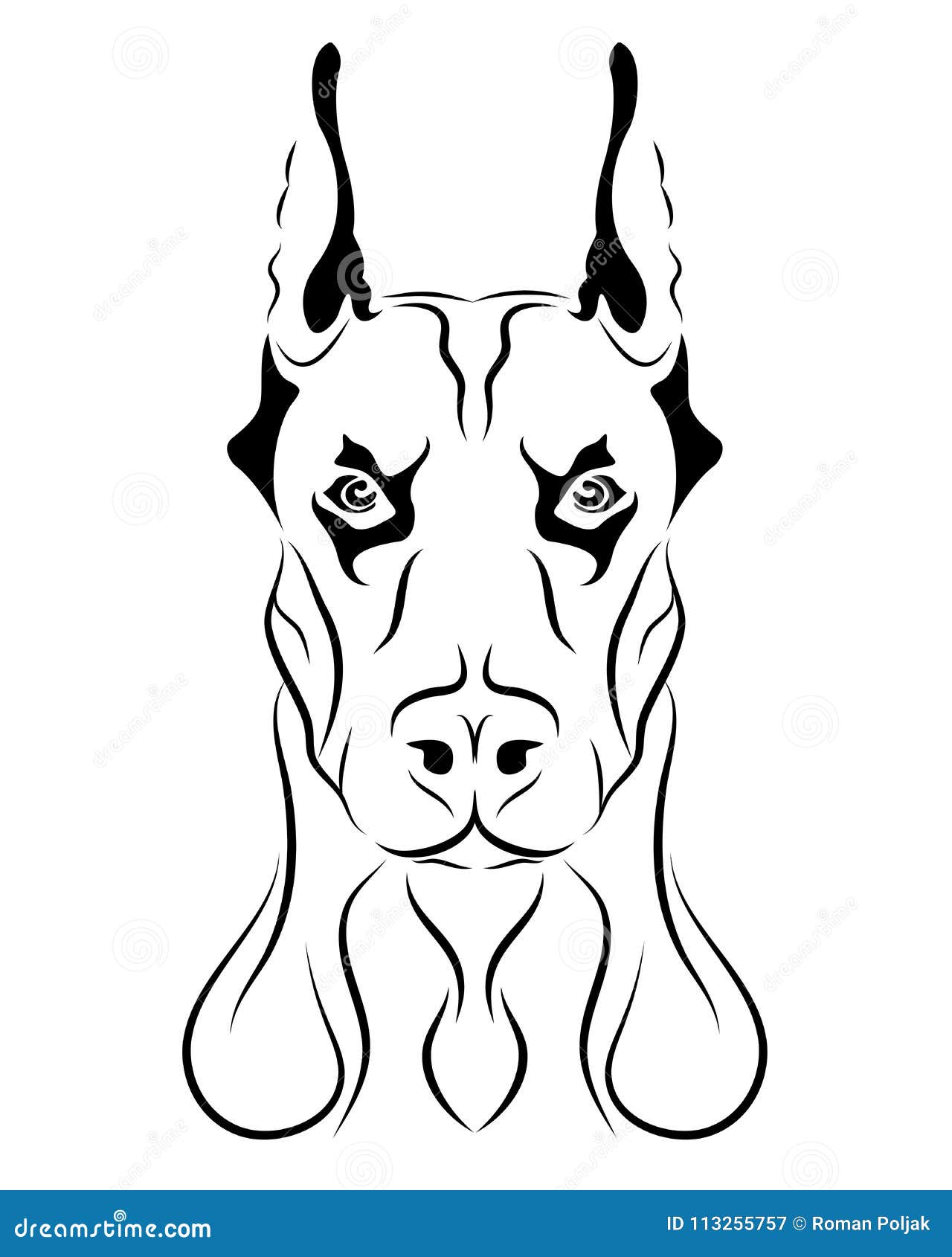 34 Doberman Coloring Pages Printable 27