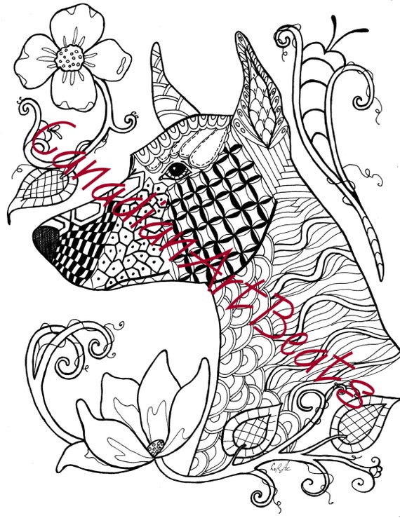 34 Doberman Coloring Pages Printable 30