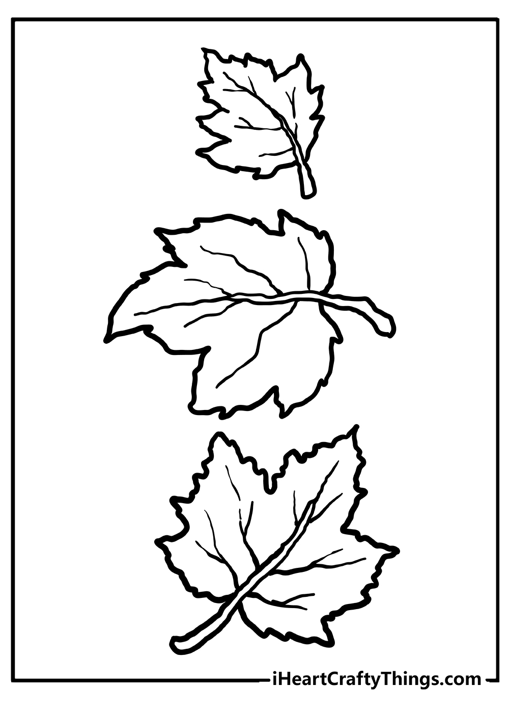 34 Fall Leaves Coloring Pages Printable 12