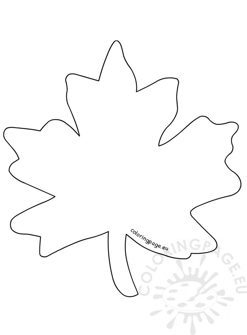 34 Fall Leaves Coloring Pages Printable 24