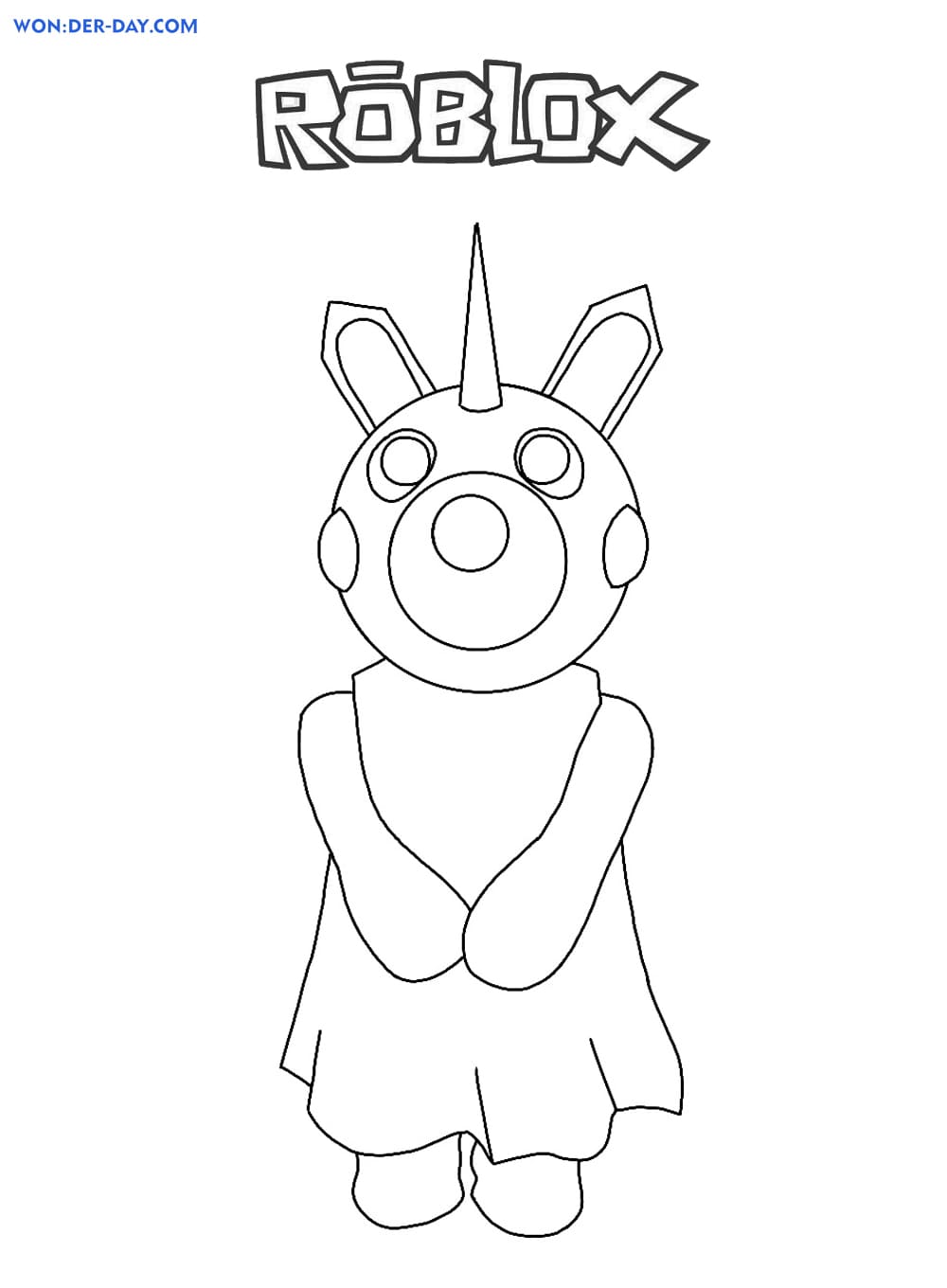 34 Fun Roblox Coloring Pages Printable 10