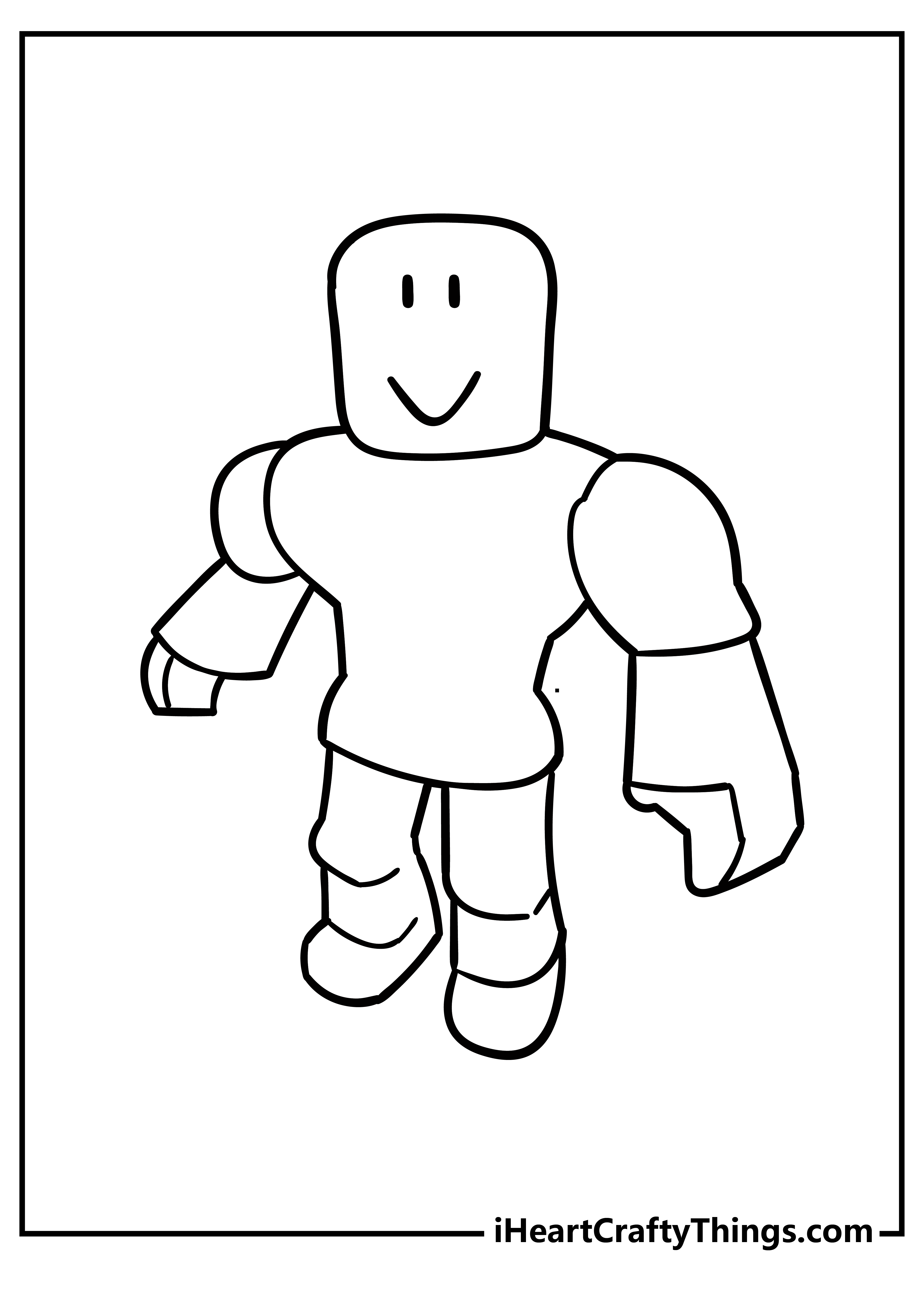 fun roblox coloring pages printable jpg