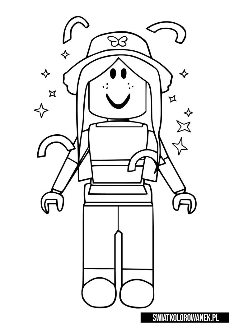 fun roblox coloring pages printable jpg