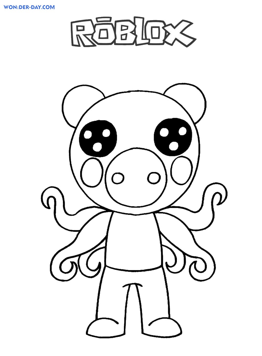 34 Fun Roblox Coloring Pages Printable 22