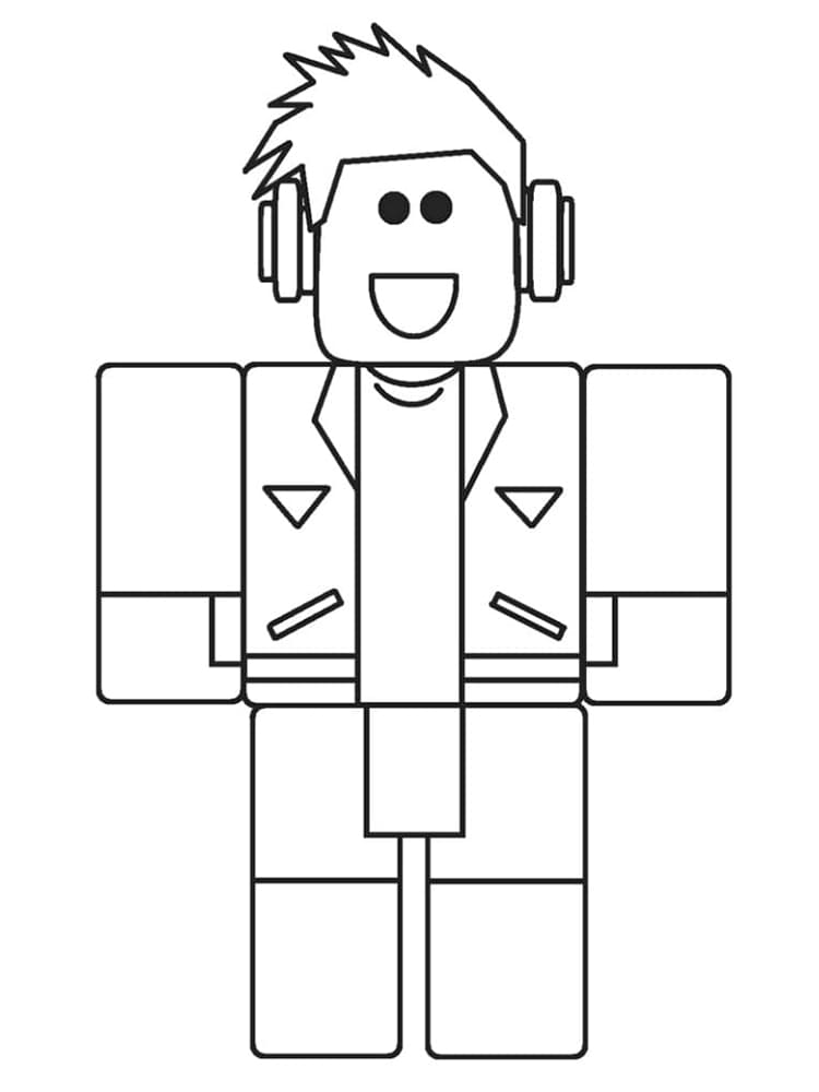 34 Fun Roblox Coloring Pages Printable 24