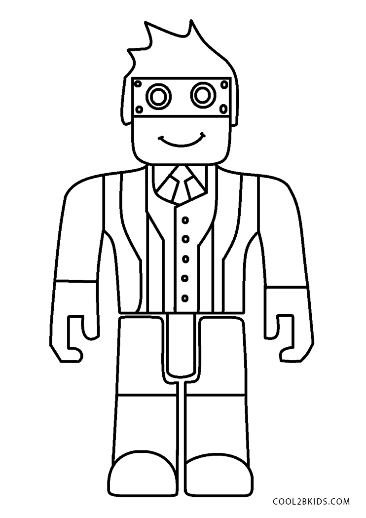 34 Fun Roblox Coloring Pages Printable 25