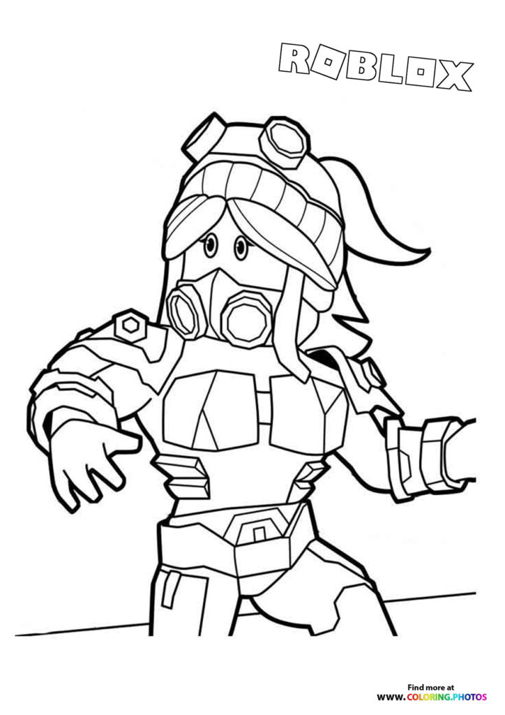 fun roblox coloring pages printable jpg