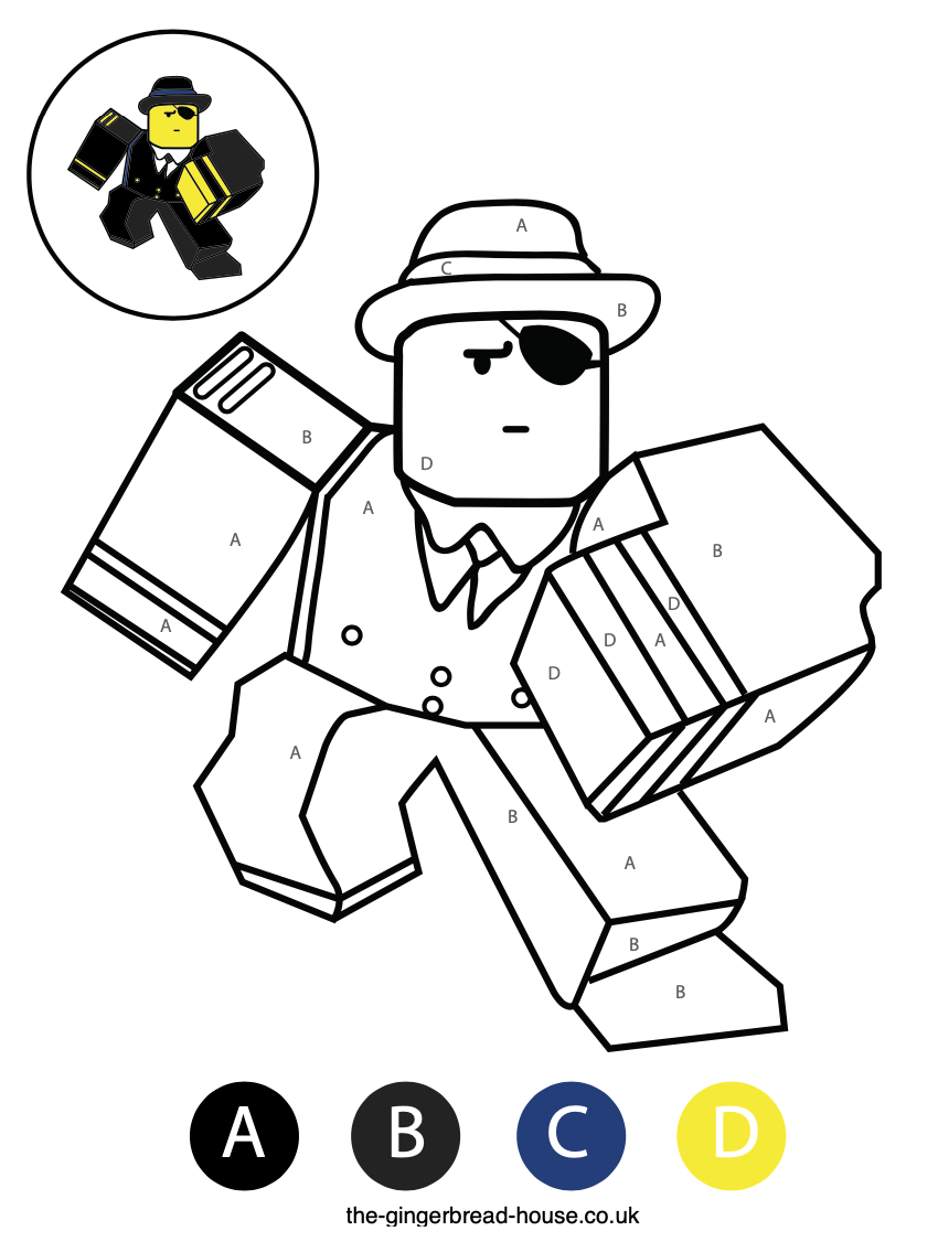 fun roblox coloring pages printable jpg