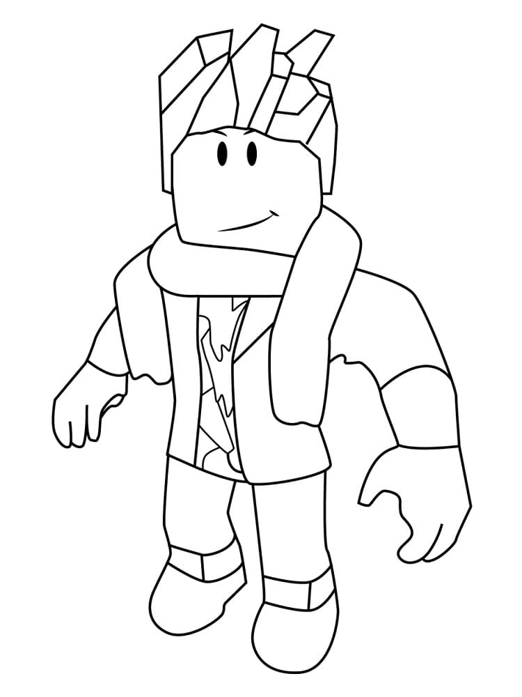 34 Fun Roblox Coloring Pages Printable 9