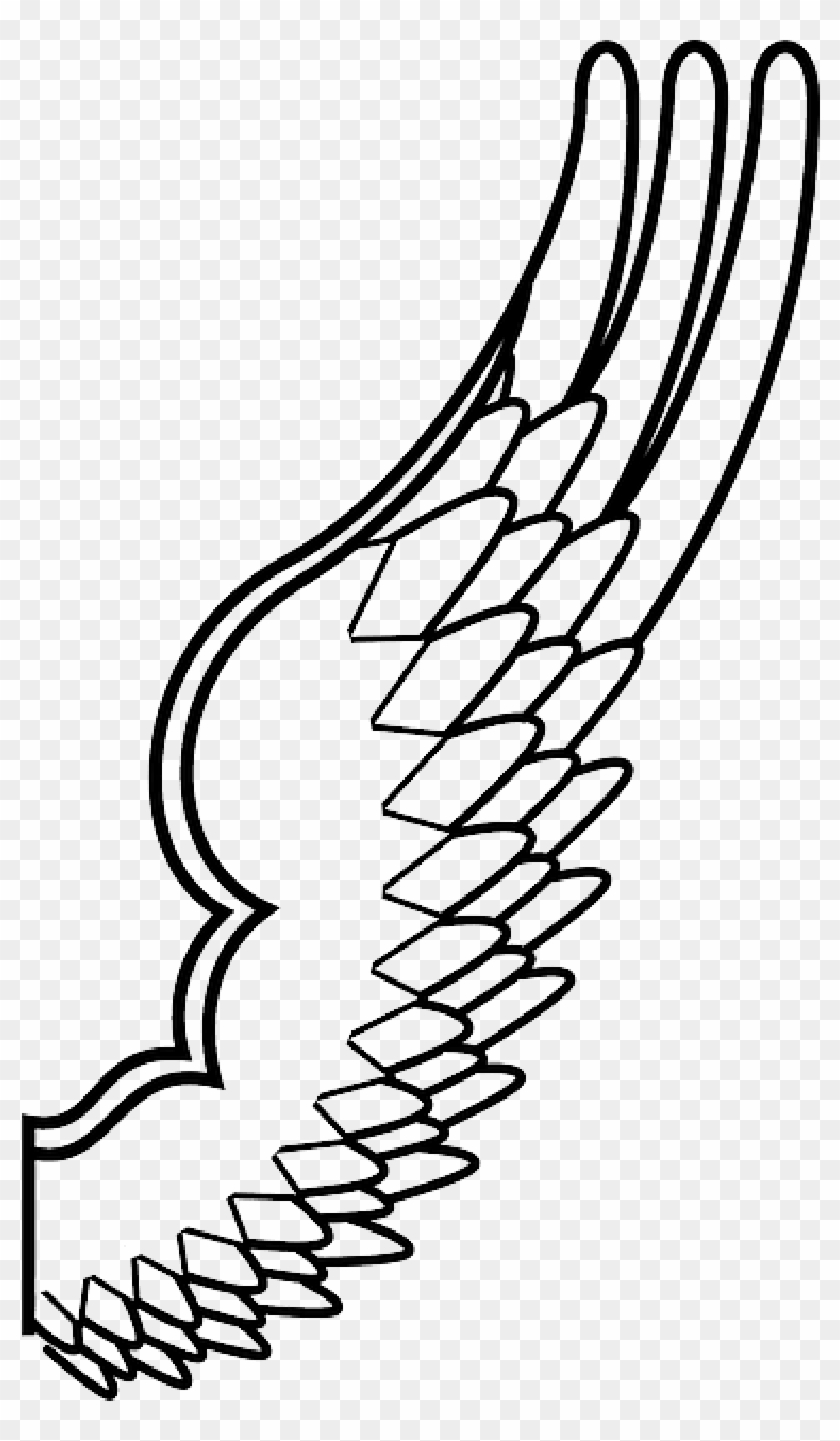 34 Graceful Angel Wings Coloring Pages Printable 34