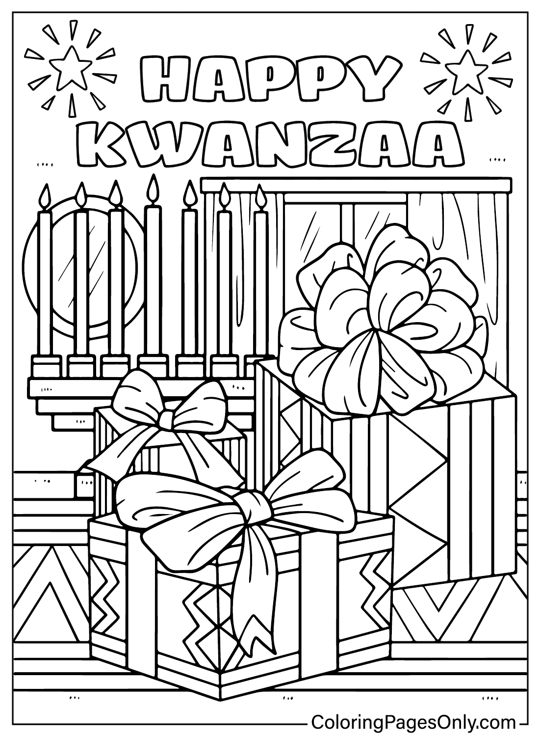 34 Kwanzaa Coloring Pages Printable 10