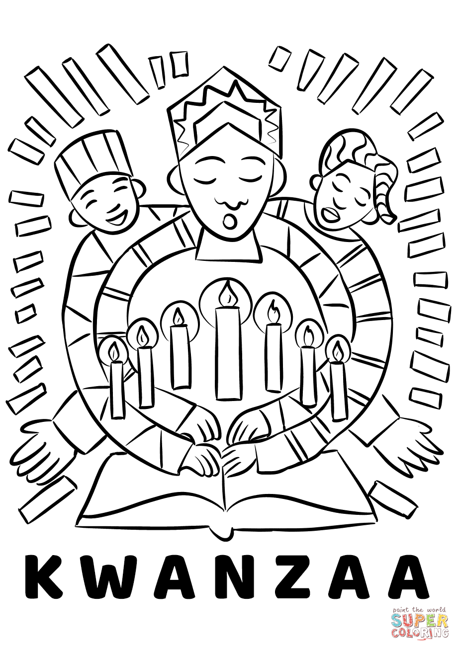 34 Kwanzaa Coloring Pages Printable 23