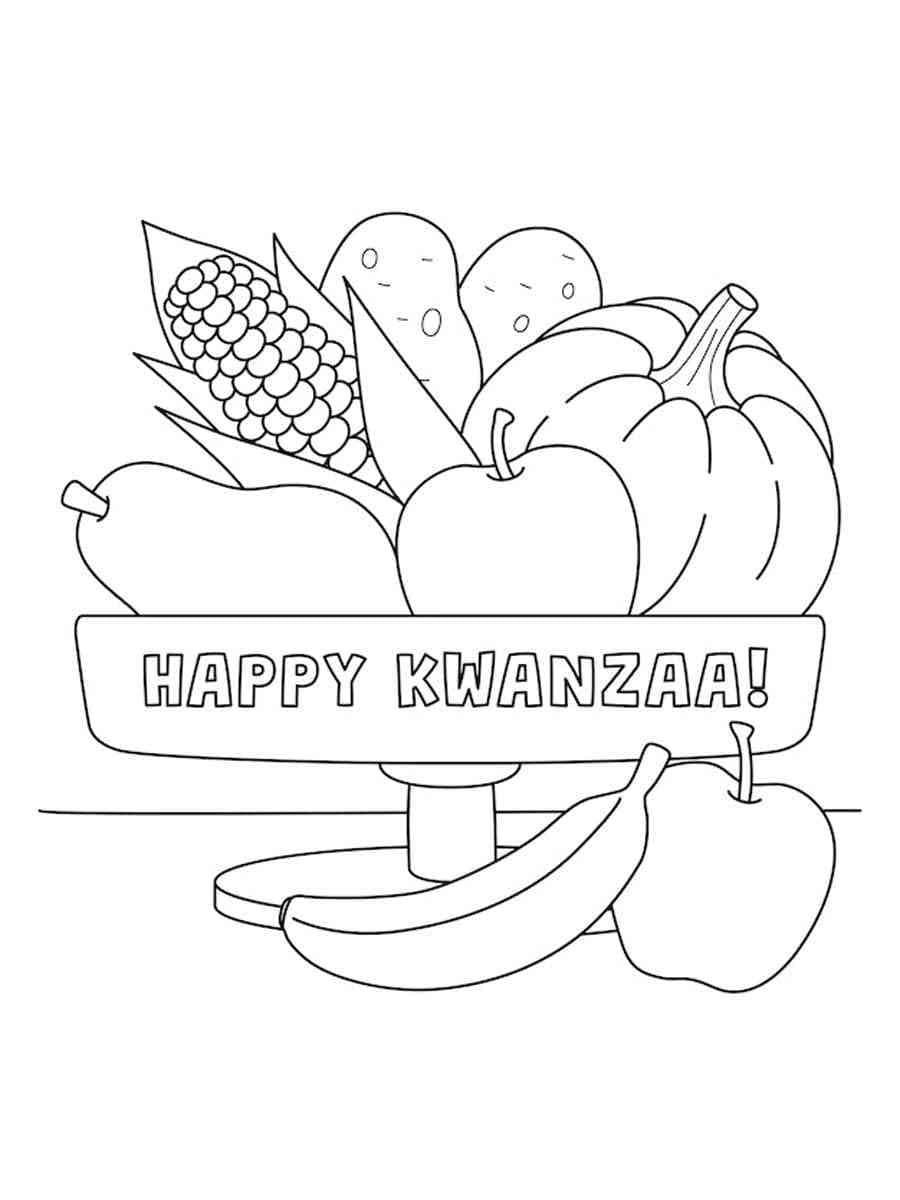 34 Kwanzaa Coloring Pages Printable 4