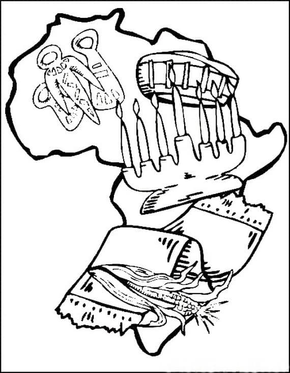 34 Kwanzaa Coloring Pages Printable 6