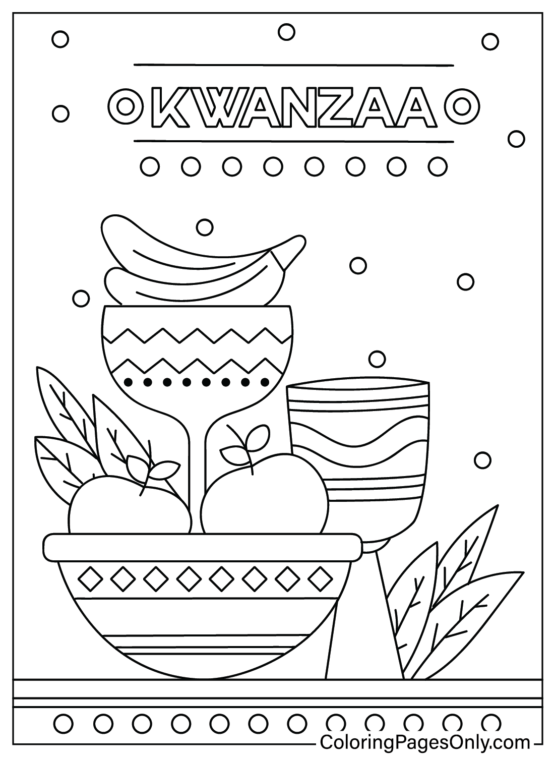 34 Kwanzaa Coloring Pages Printable 8