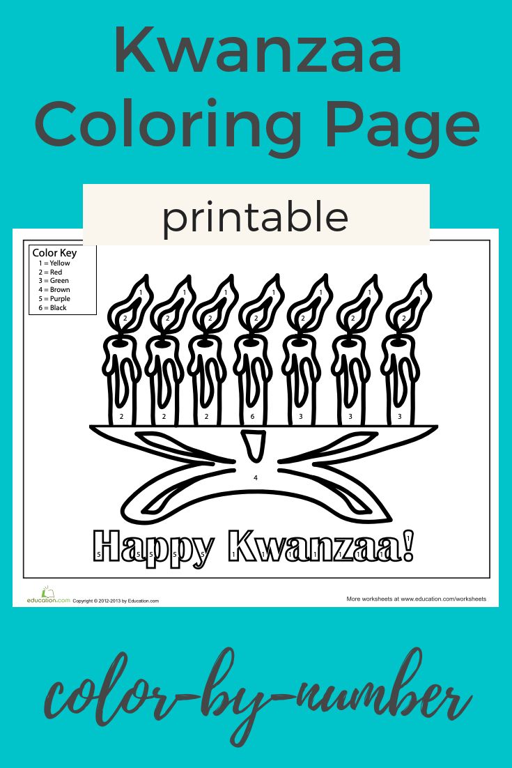 34 Kwanzaa Coloring Pages Printable 9