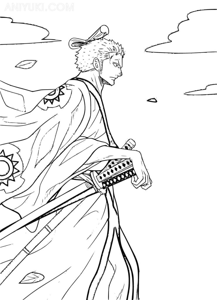 34 Printable Zoro Coloring Pages Printable 28