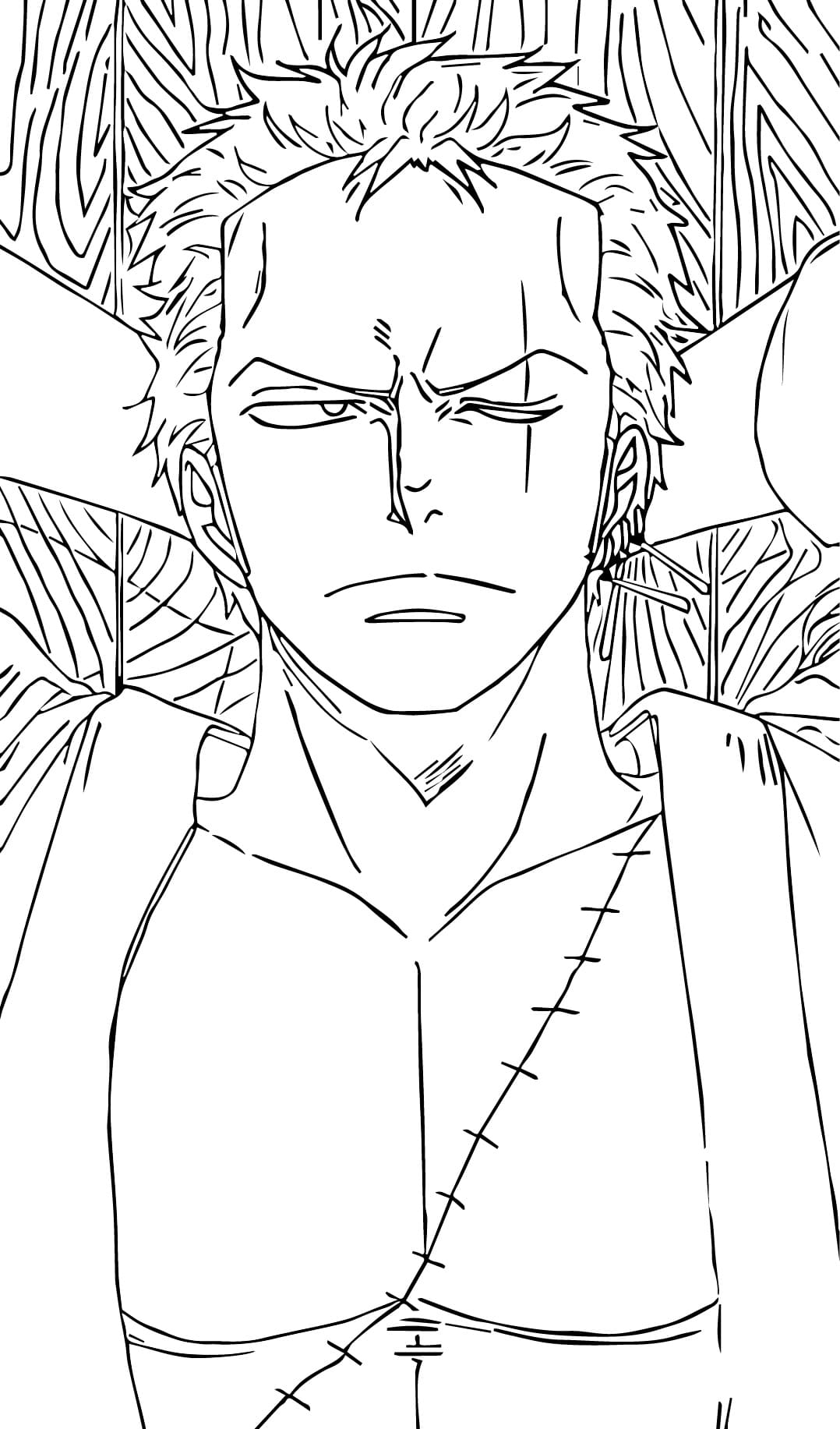 34 Printable Zoro Coloring Pages Printable 6