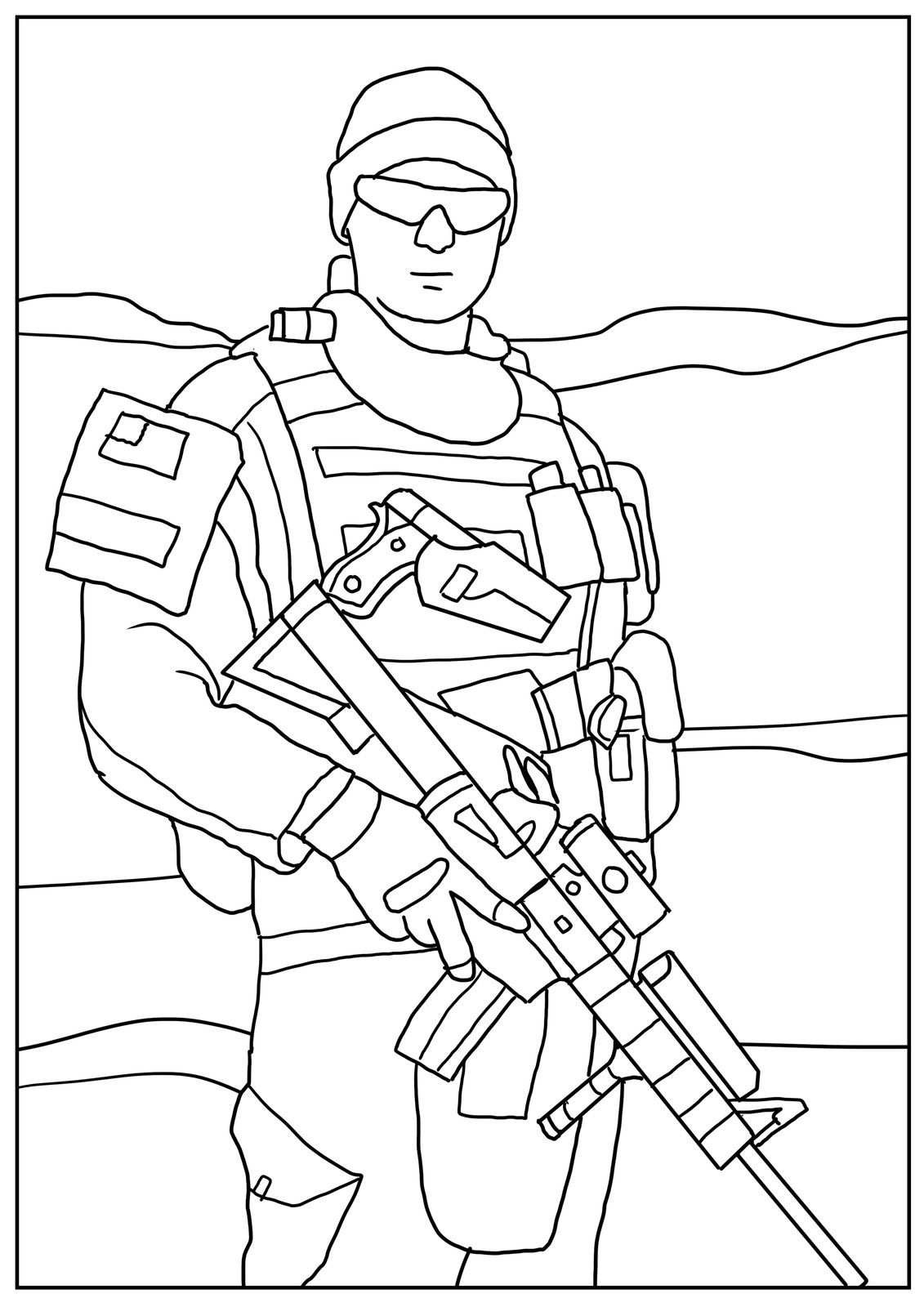 34 Small Soldiers Coloring Pages Printable 33