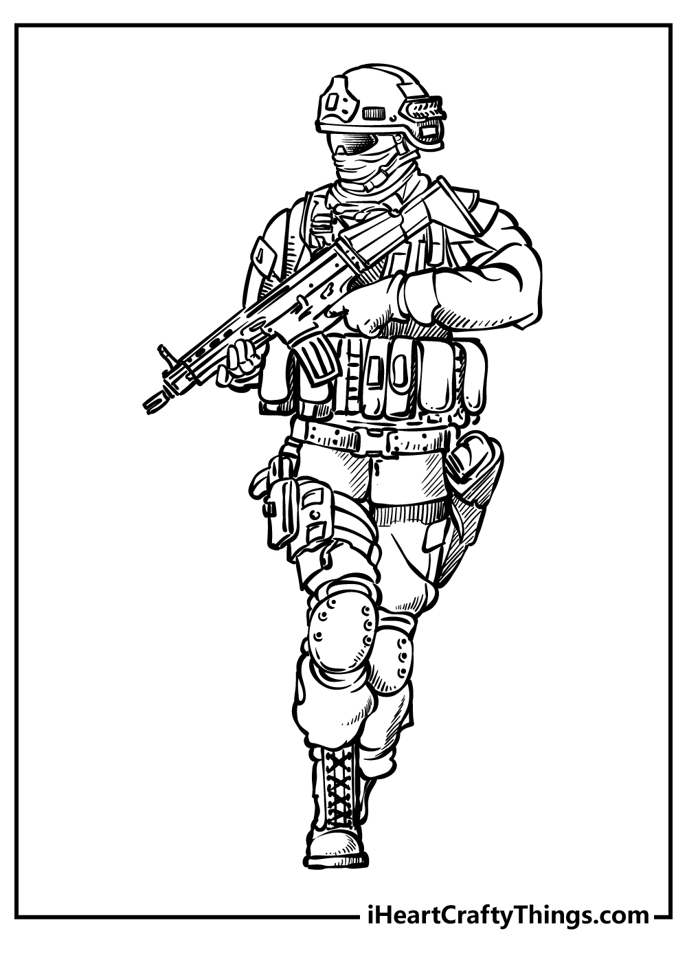 34 Small Soldiers Coloring Pages Printable 9