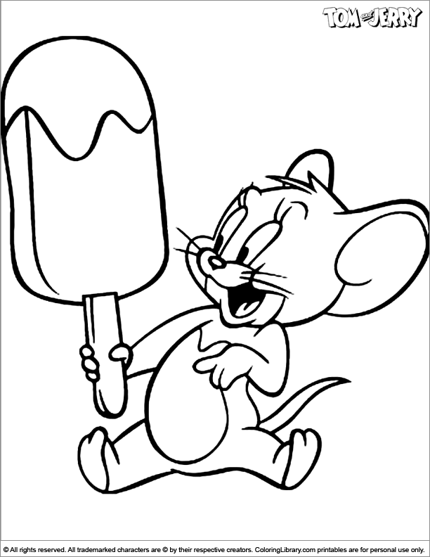 34 Tom and Jerry Coloring Pages Printable 10