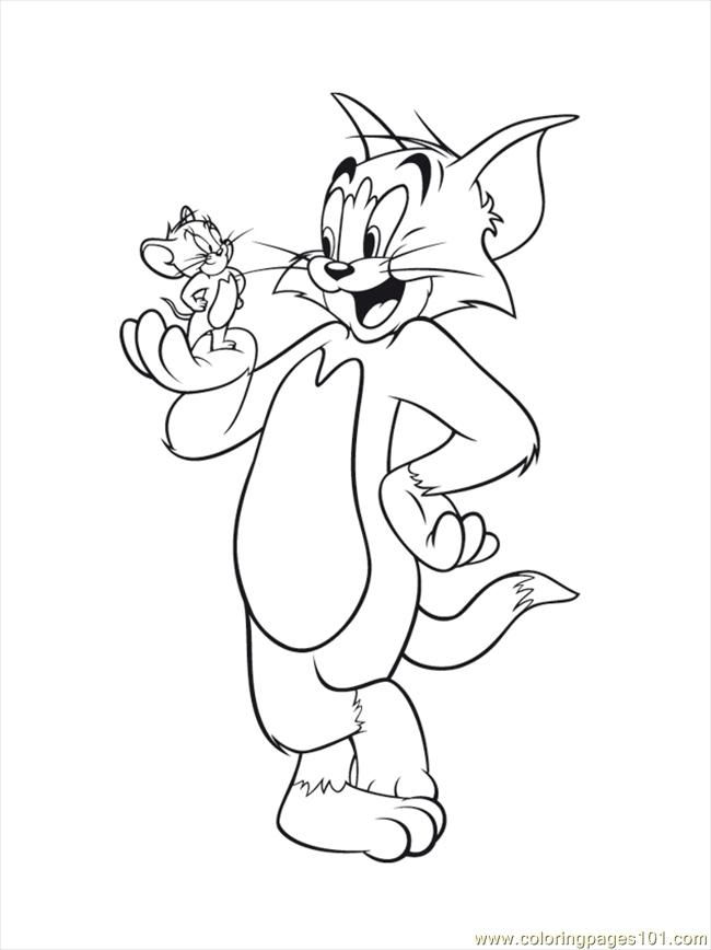 34 Tom and Jerry Coloring Pages Printable 14