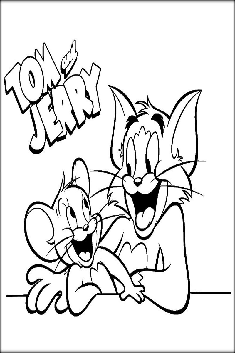 34 Tom and Jerry Coloring Pages Printable 24