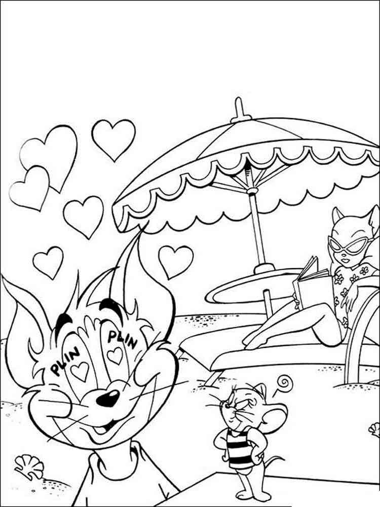 34 Tom and Jerry Coloring Pages Printable 28