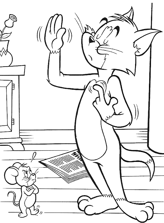 34 Tom and Jerry Coloring Pages Printable 33