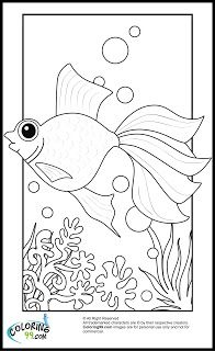 34 Vibrant Goldfishes Coloring Pages Printable 14