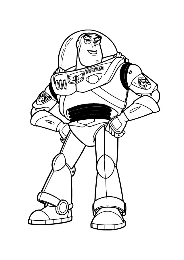 35 Buzz Lightyear Coloring Pages Printable 1