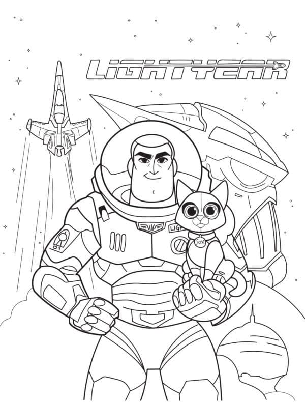 35 Buzz Lightyear Coloring Pages Printable 14