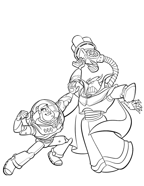 35 Buzz Lightyear Coloring Pages Printable 16