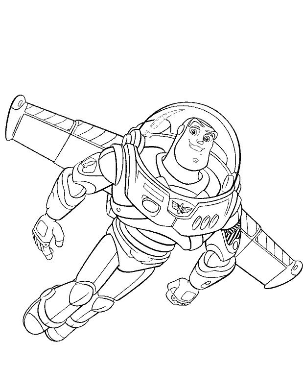 35 Buzz Lightyear Coloring Pages Printable 18