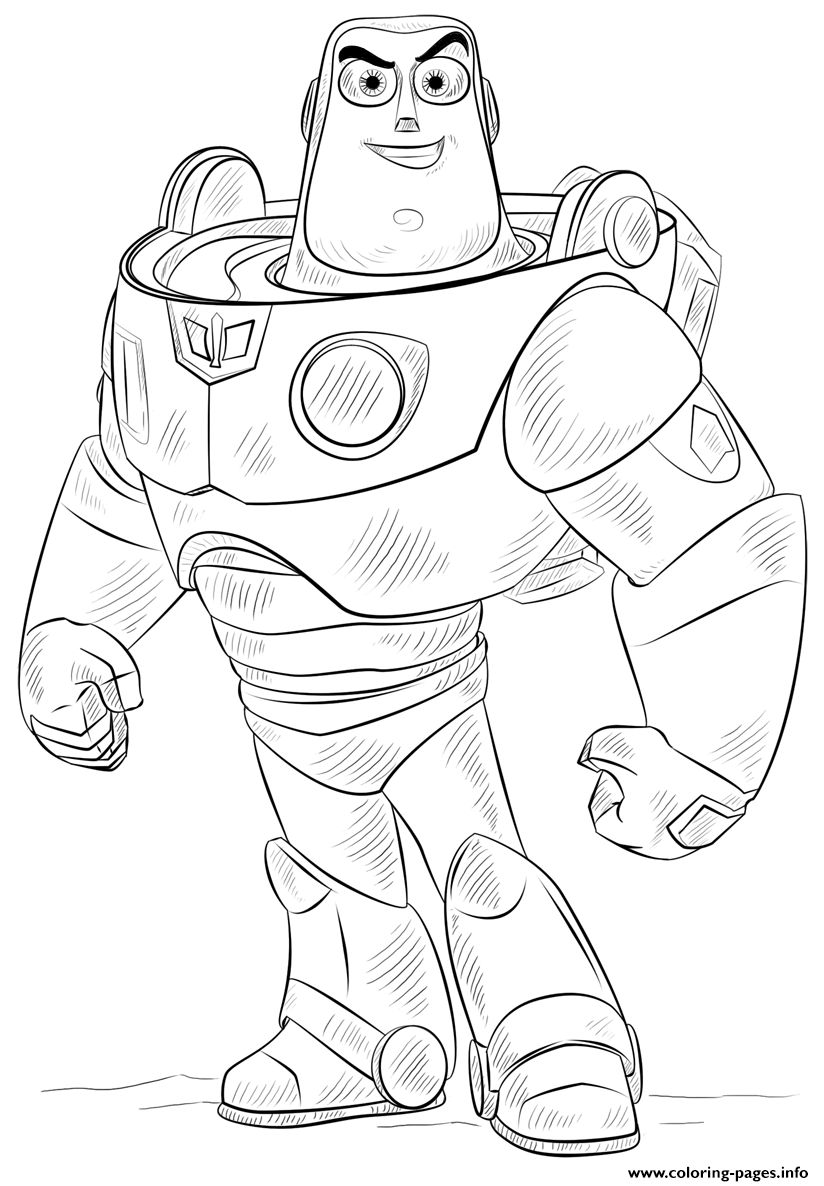 35 Buzz Lightyear Coloring Pages Printable 2