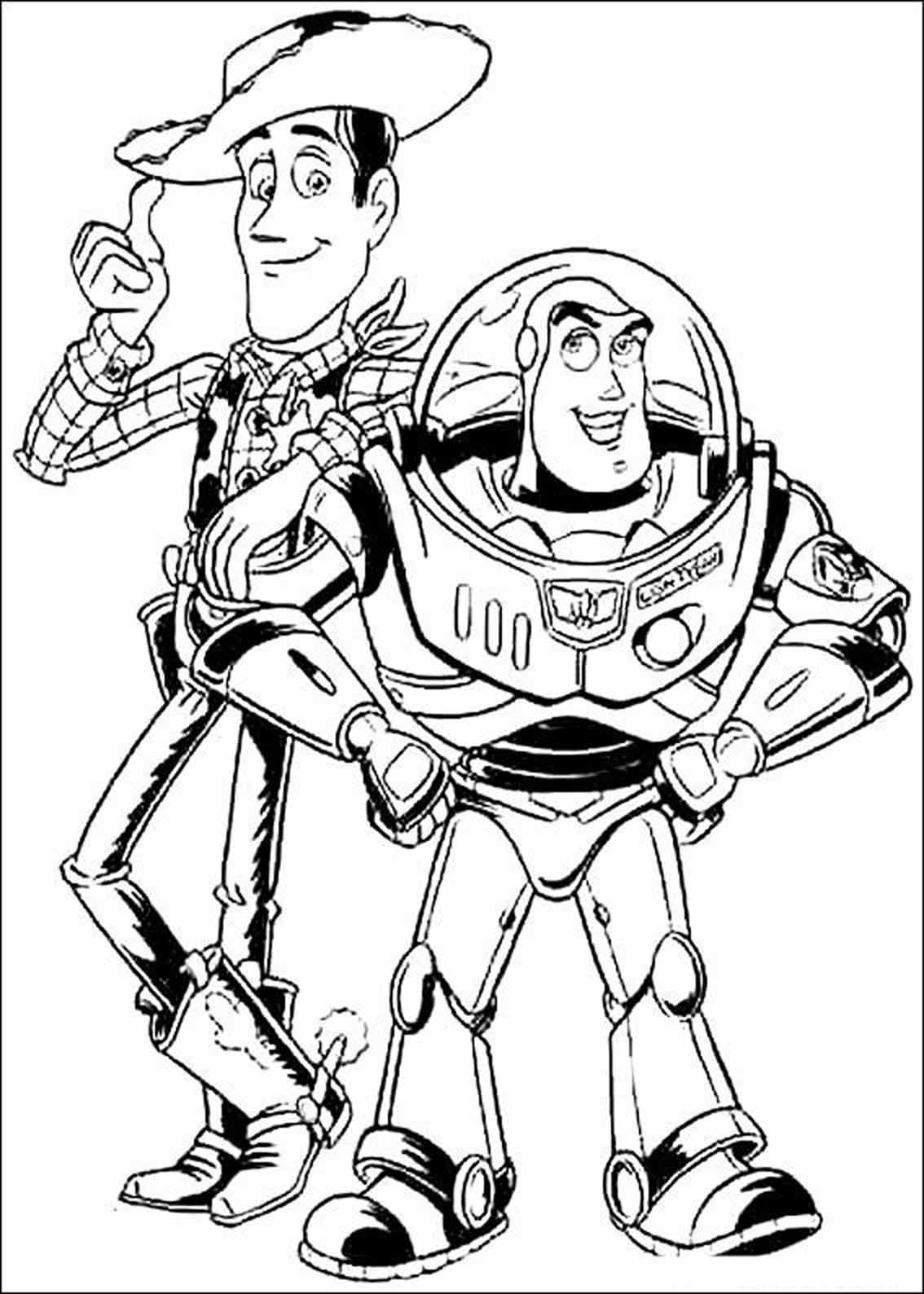 35 Buzz Lightyear Coloring Pages Printable 22