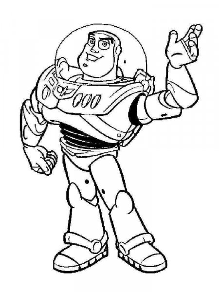 35 Buzz Lightyear Coloring Pages Printable 24