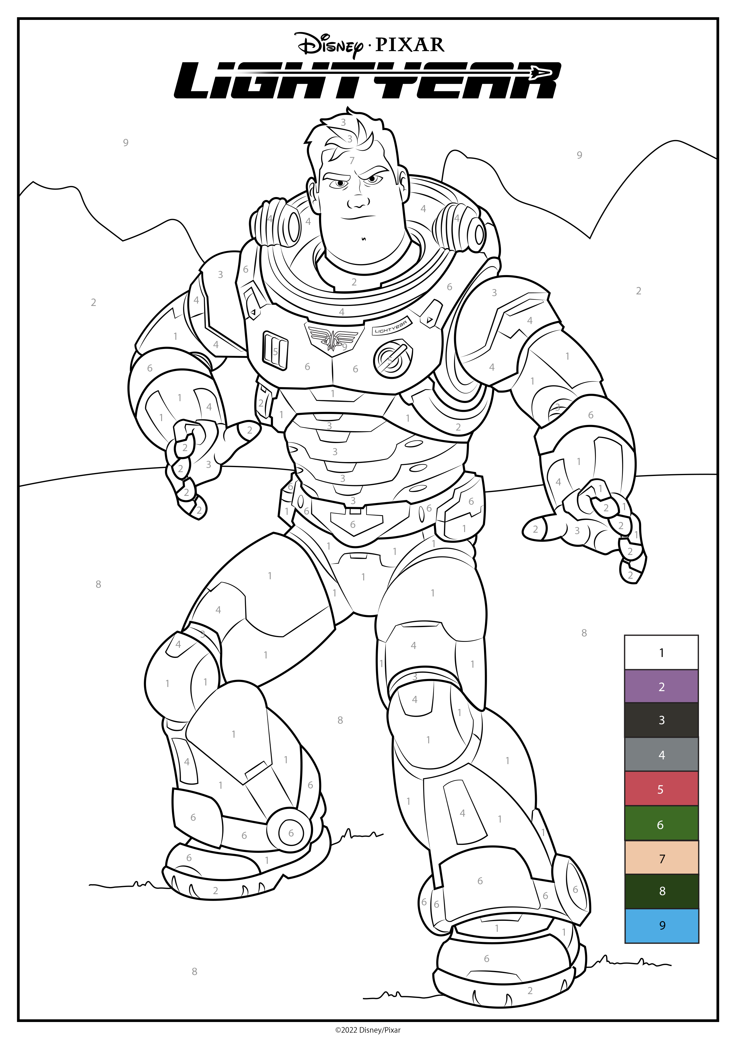 35 Buzz Lightyear Coloring Pages Printable 27