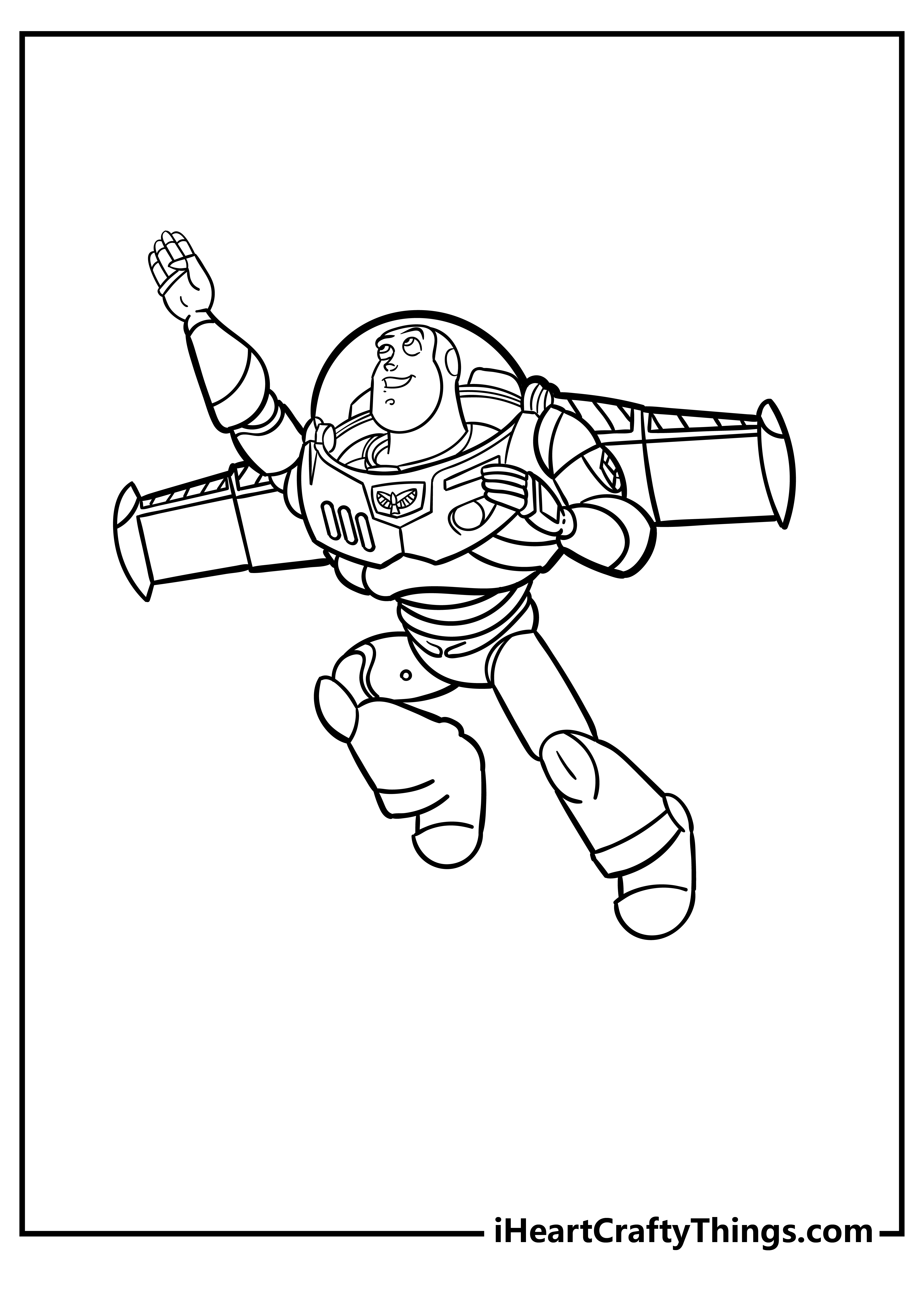 35 Buzz Lightyear Coloring Pages Printable 31