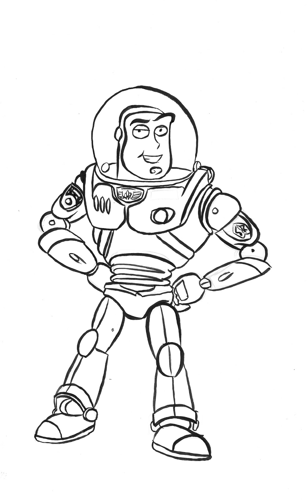 35 Buzz Lightyear Coloring Pages Printable 33