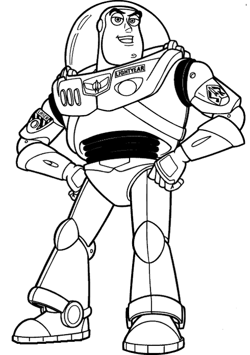 35 Buzz Lightyear Coloring Pages Printable 8